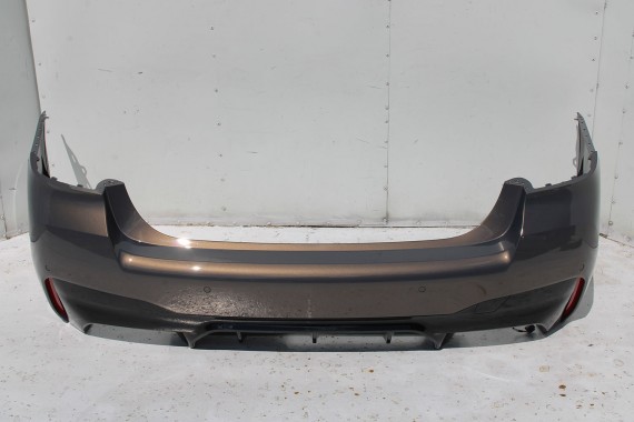 BMW 5 M5 F90 LCi ZDERZAK TYŁ TYLNY M pakiet C5E Alvitgrau Metallic 51128080630 M POWER