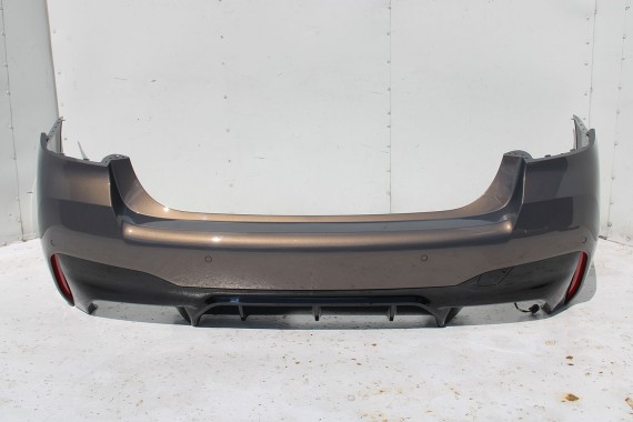 BMW 5 M5 F90 LCi ZDERZAK TYŁ TYLNY M pakiet C5E Alvitgrau Metallic 51128080630 M POWER