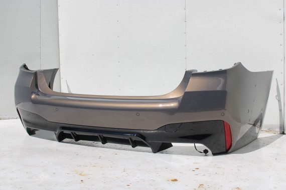 BMW 5 M5 F90 LCi ZDERZAK TYŁ TYLNY M pakiet C5E Alvitgrau Metallic 51128080630 M POWER