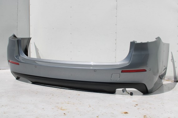 BMW 5 G31 KOMBI LCi ZDERZAK TYŁ TYLNY M pakiet 416 Kolor: C4W SKYSCRAPER GRAU MSP 51128080630 M POWER 51128098694 M550