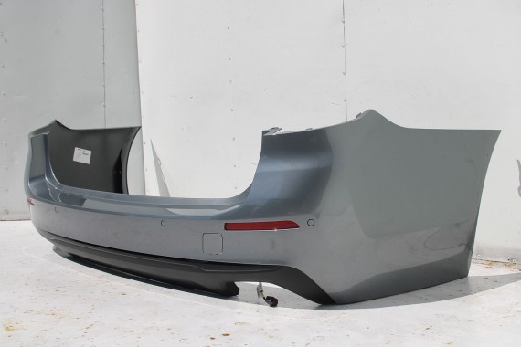 BMW 5 G31 KOMBI LCi ZDERZAK TYŁ TYLNY M pakiet 416 Kolor: C4W SKYSCRAPER GRAU MSP 51128080630 M POWER 51128098694 M550