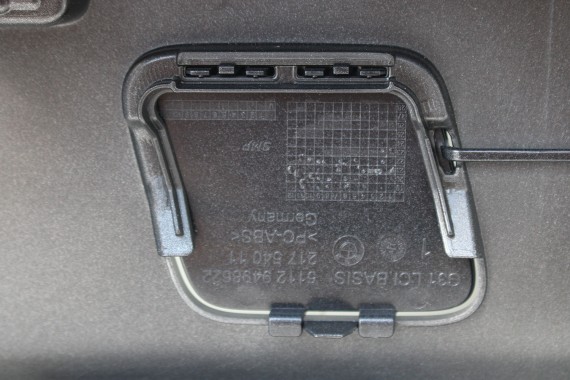 BMW 5 G31 KOMBI LCi ZDERZAK TYŁ TYLNY M pakiet 416 Kolor: C4W SKYSCRAPER GRAU MSP 51128080630 M POWER 51128098694 M550