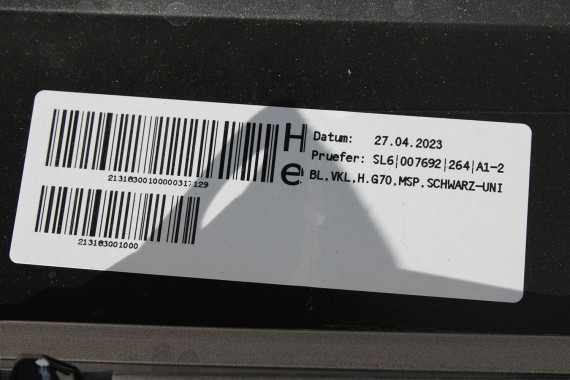 BMW 7 G70 ZDERZAK TYŁ TYLNY M pakiet C5A Kolor: C5A FROZEN PURE GREY-MET 51128081542 M POWER 66205ADA19 51128081511 51128081541