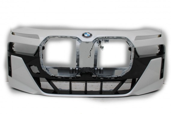 BMW 7 i7 G70 ZDERZAK PRZEDNI PRZÓD A96 Mineral-weiss metallic Biały M PAKIET 5111 9464046 15857711 5111 9883454 9464046 USA