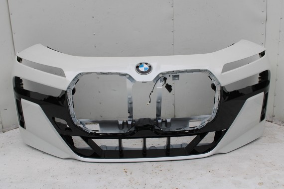 BMW 7 i7 G70 ZDERZAK PRZEDNI PRZÓD A96 Mineral-weiss metallic Biały M PAKIET 5111 9464046 15857711 5111 9883454 9464046 USA