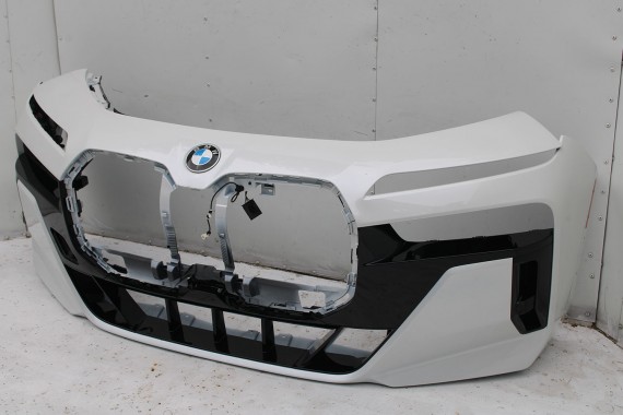 BMW 7 i7 G70 ZDERZAK PRZEDNI PRZÓD A96 Mineral-weiss metallic Biały M PAKIET 5111 9464046 15857711 5111 9883454 9464046 USA