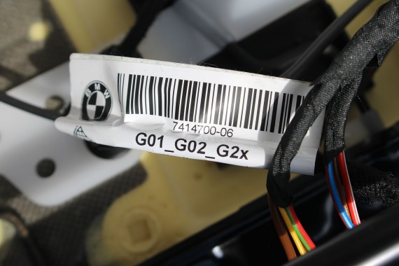 BMW 3 G20 FOTELE KOMPLET FOTELI siedzeń siedzenia tapicerka KHKC Sensatec perforiert/cognac erweitert + boczki + podłokietnik