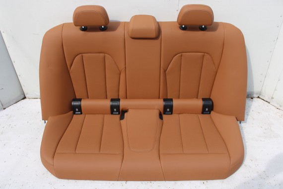 BMW 3 G20 FOTELE KOMPLET FOTELI siedzeń siedzenia tapicerka KHKC Sensatec perforiert/cognac erweitert + boczki + podłokietnik
