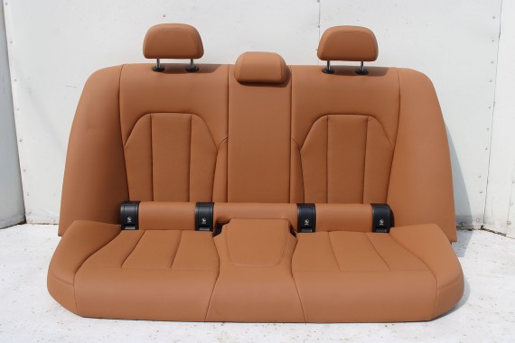 BMW 3 G20 FOTELE KOMPLET FOTELI siedzeń siedzenia tapicerka KHKC Sensatec perforiert/cognac erweitert + boczki + podłokietnik