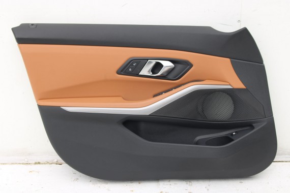 BMW 3 G20 FOTELE KOMPLET FOTELI siedzeń siedzenia tapicerka KHKC Sensatec perforiert/cognac erweitert + boczki + podłokietnik