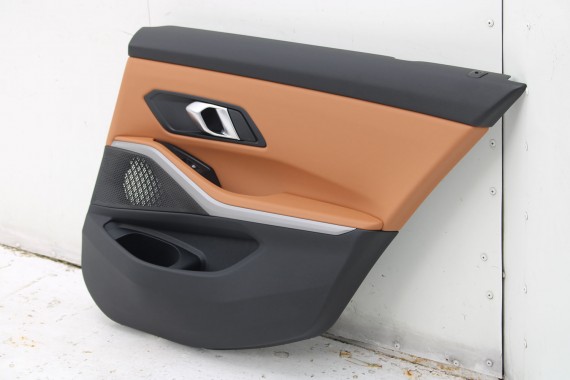 BMW 3 G20 FOTELE KOMPLET FOTELI siedzeń siedzenia tapicerka KHKC Sensatec perforiert/cognac erweitert + boczki + podłokietnik