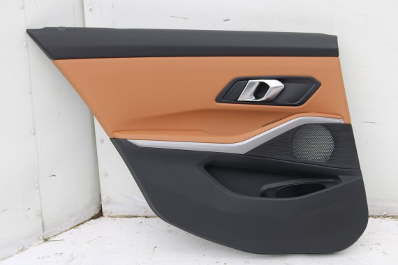 BMW 3 G20 FOTELE KOMPLET FOTELI siedzeń siedzenia tapicerka KHKC Sensatec perforiert/cognac erweitert + boczki + podłokietnik