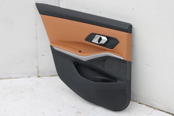 BMW 3 G20 FOTELE KOMPLET FOTELI siedzeń siedzenia tapicerka KHKC Sensatec perforiert/cognac erweitert + boczki + podłokietnik