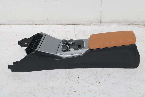 BMW 3 G20 FOTELE KOMPLET FOTELI siedzeń siedzenia tapicerka KHKC Sensatec perforiert/cognac erweitert + boczki + podłokietnik