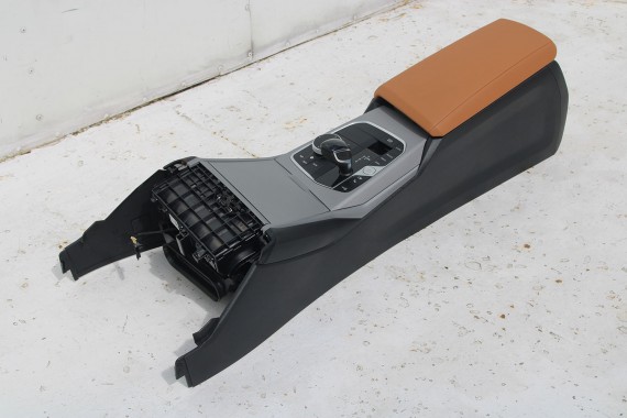 BMW 3 G20 FOTELE KOMPLET FOTELI siedzeń siedzenia tapicerka KHKC Sensatec perforiert/cognac erweitert + boczki + podłokietnik