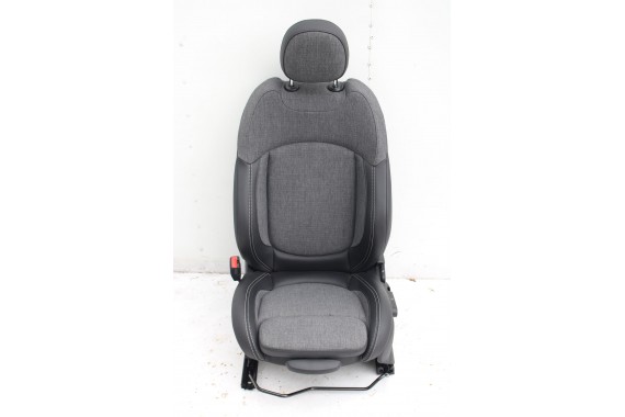 MINI COUNTRYMAN F60 FOTELE KOMPLET FOTELI siedzeń siedzenia tapicerka +boczki drzwiowe KDE1 Stoff/Leatherette Pearl/carbon-black