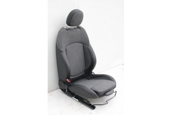 MINI COUNTRYMAN F60 FOTELE KOMPLET FOTELI siedzeń siedzenia tapicerka +boczki drzwiowe KDE1 Stoff/Leatherette Pearl/carbon-black