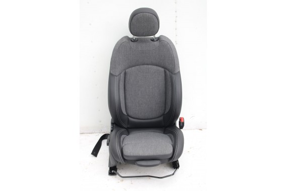 MINI COUNTRYMAN F60 FOTELE KOMPLET FOTELI siedzeń siedzenia tapicerka +boczki drzwiowe KDE1 Stoff/Leatherette Pearl/carbon-black