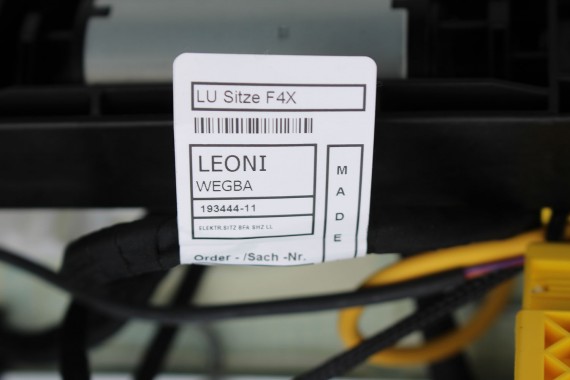 BMW X2 F39 FOTELE KOMPLET FOTELI siedzeń siedzenia tapicerka M PAKIET HKSW Stoff Micro Hexagon Sensatec schwarz +boczki drzwiowe