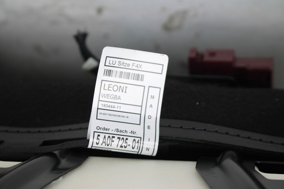 BMW X2 F39 FOTELE KOMPLET FOTELI siedzeń siedzenia tapicerka M PAKIET HKSW Stoff Micro Hexagon Sensatec schwarz +boczki drzwiowe