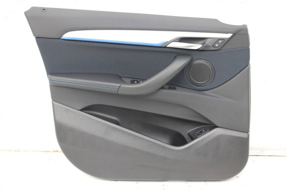 BMW X2 F39 FOTELE KOMPLET FOTELI siedzeń siedzenia tapicerka M PAKIET HKSW Stoff Micro Hexagon Sensatec schwarz +boczki drzwiowe