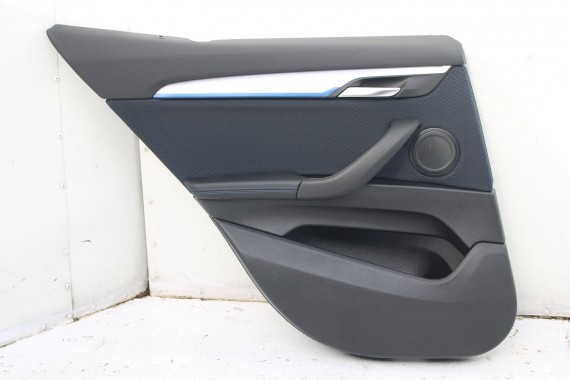 BMW X2 F39 FOTELE KOMPLET FOTELI siedzeń siedzenia tapicerka M PAKIET HKSW Stoff Micro Hexagon Sensatec schwarz +boczki drzwiowe