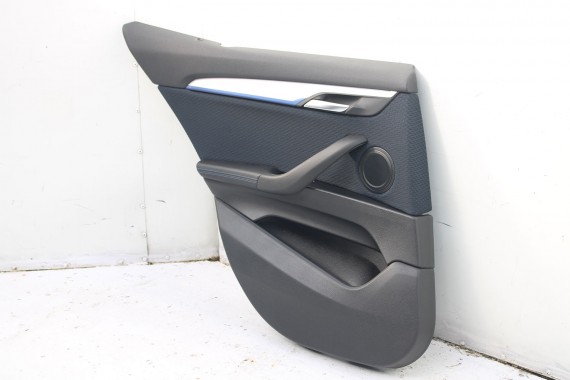 BMW X2 F39 FOTELE KOMPLET FOTELI siedzeń siedzenia tapicerka M PAKIET HKSW Stoff Micro Hexagon Sensatec schwarz +boczki drzwiowe