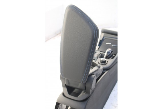 BMW X2 F39 FOTELE KOMPLET FOTELI siedzeń siedzenia tapicerka M PAKIET HKSW Stoff Micro Hexagon Sensatec schwarz +boczki drzwiowe