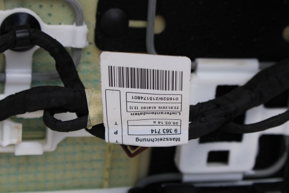 BMW X1 F48 FOTELE KOMPLET FOTELI siedzeń siedzenia tapicerka PDMZ Leder Dakota perforiert/mocca + boczki drzwiowe + podłokietnik