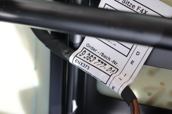 BMW X1 F48 FOTELE KOMPLET FOTELI siedzeń siedzenia tapicerka PDMZ Leder Dakota perforiert/mocca + boczki drzwiowe + podłokietnik