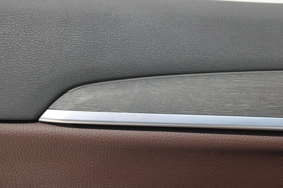 BMW X1 F48 FOTELE KOMPLET FOTELI siedzeń siedzenia tapicerka PDMZ Leder Dakota perforiert/mocca + boczki drzwiowe + podłokietnik