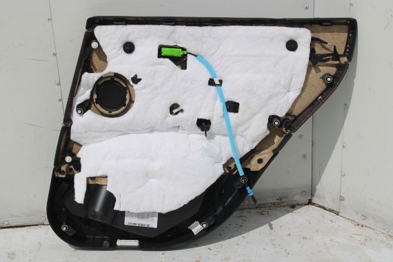 BMW X1 F48 FOTELE KOMPLET FOTELI siedzeń siedzenia tapicerka PDMZ Leder Dakota perforiert/mocca + boczki drzwiowe + podłokietnik