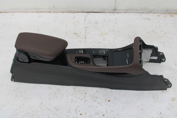 BMW X1 F48 FOTELE KOMPLET FOTELI siedzeń siedzenia tapicerka PDMZ Leder Dakota perforiert/mocca + boczki drzwiowe + podłokietnik