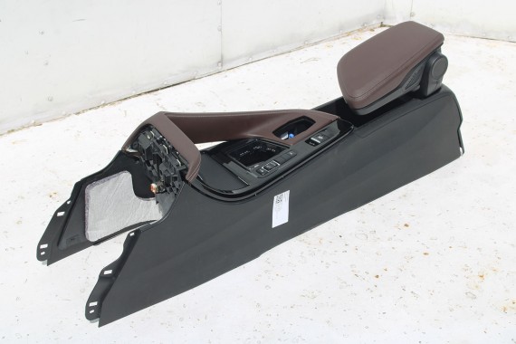 BMW X1 F48 FOTELE KOMPLET FOTELI siedzeń siedzenia tapicerka PDMZ Leder Dakota perforiert/mocca + boczki drzwiowe + podłokietnik