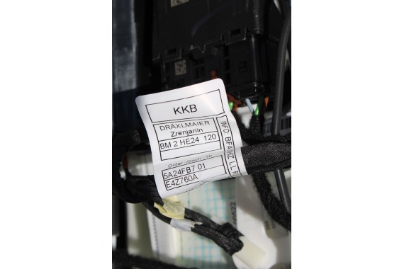BMW 2 F44 FOTELE KOMPLET FOTELI siedzeń siedzenia tapicerka M PAKIET KCSW Sensatec/schwarz + boczki drzwiowe LCi GRAND COUPE