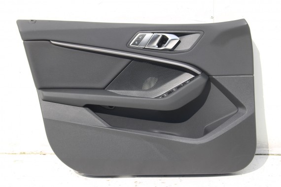 BMW 2 F44 FOTELE KOMPLET FOTELI siedzeń siedzenia tapicerka M PAKIET KCSW Sensatec/schwarz + boczki drzwiowe LCi GRAND COUPE