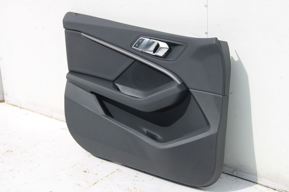 BMW 2 F44 FOTELE KOMPLET FOTELI siedzeń siedzenia tapicerka M PAKIET KCSW Sensatec/schwarz + boczki drzwiowe LCi GRAND COUPE