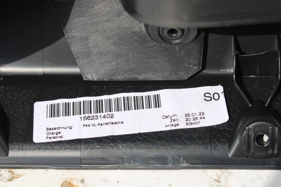 BMW 2 F44 FOTELE KOMPLET FOTELI siedzeń siedzenia tapicerka M PAKIET KCSW Sensatec/schwarz + boczki drzwiowe LCi GRAND COUPE