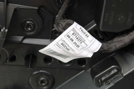 BMW 2 F44 FOTELE KOMPLET FOTELI siedzeń siedzenia tapicerka M PAKIET KCSW Sensatec/schwarz + boczki drzwiowe LCi GRAND COUPE