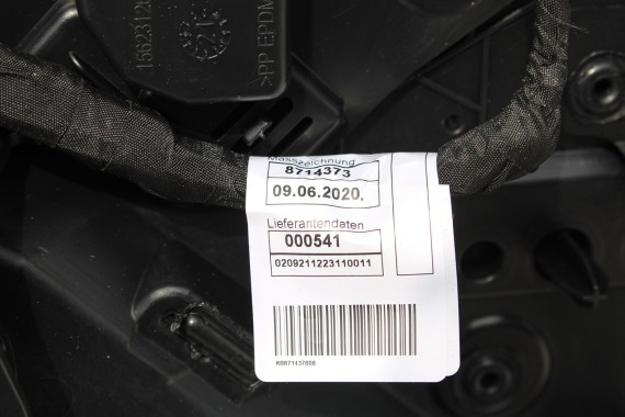 BMW 2 F44 FOTELE KOMPLET FOTELI siedzeń siedzenia tapicerka M PAKIET KCSW Sensatec/schwarz + boczki drzwiowe LCi GRAND COUPE