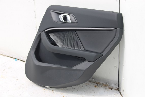 BMW 2 F44 FOTELE KOMPLET FOTELI siedzeń siedzenia tapicerka M PAKIET KCSW Sensatec/schwarz + boczki drzwiowe LCi GRAND COUPE