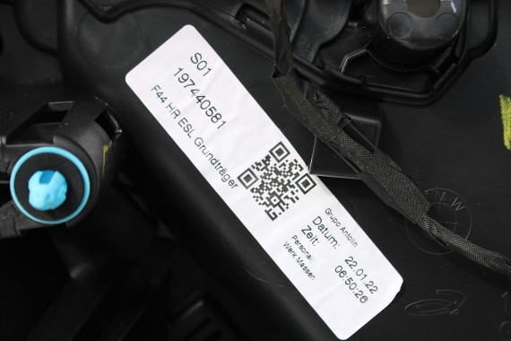 BMW 2 F44 FOTELE KOMPLET FOTELI siedzeń siedzenia tapicerka M PAKIET KCSW Sensatec/schwarz + boczki drzwiowe LCi GRAND COUPE