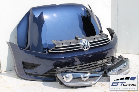 VW SPORTSVAN PRZÓD maska błotniki zderzak pas przedni wzmocnienie LH5X błotnik lampa 510 Kolor: LH5X - niebieski GOLF