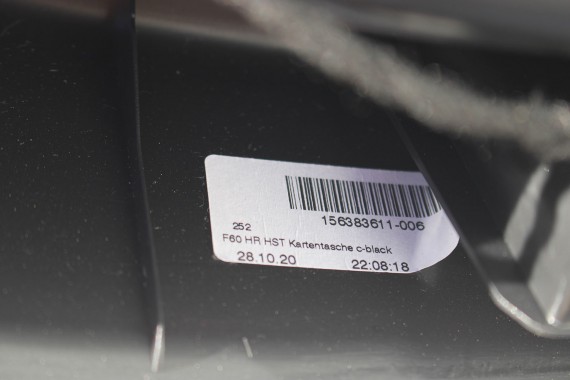 MINI COUNTRYMAN F60 FOTELE KOMPLET FOTELI siedzeń siedzenia tapicerka +boczki drzwiowe KDE1 Stoff/Leatherette Pearl/carbon-black