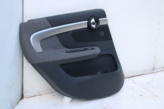 MINI COUNTRYMAN F60 FOTELE KOMPLET FOTELI siedzeń siedzenia tapicerka +boczki drzwiowe KDE1 Stoff/Leatherette Pearl/carbon-black