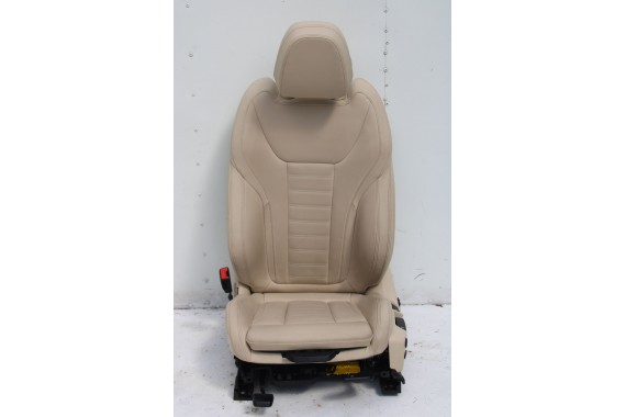 BMW X4 G02 FOTELE KOMPLET FOTELI siedzeń siedzenia tapicerka M PAKIET + boczki drzwiowe MAFO Vernasca/canberra-beige Dekorstep.