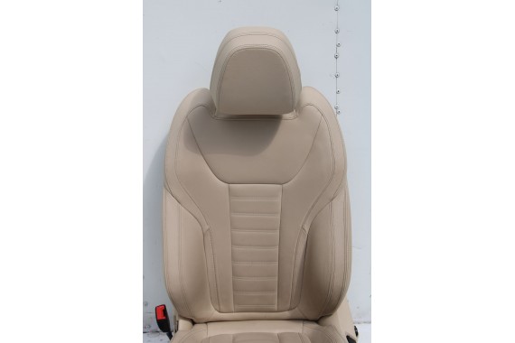 BMW X4 G02 FOTELE KOMPLET FOTELI siedzeń siedzenia tapicerka M PAKIET + boczki drzwiowe MAFO Vernasca/canberra-beige Dekorstep.
