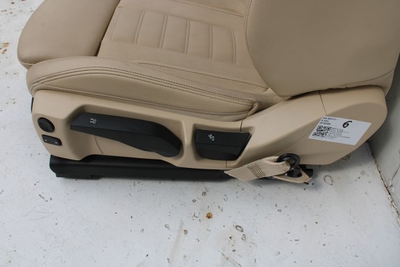 BMW X4 G02 FOTELE KOMPLET FOTELI siedzeń siedzenia tapicerka M PAKIET + boczki drzwiowe MAFO Vernasca/canberra-beige Dekorstep.