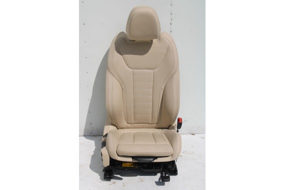 BMW X4 G02 FOTELE KOMPLET FOTELI siedzeń siedzenia tapicerka M PAKIET + boczki drzwiowe MAFO Vernasca/canberra-beige Dekorstep.