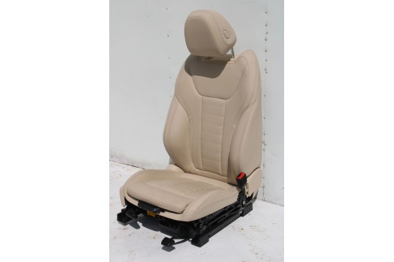 BMW X4 G02 FOTELE KOMPLET FOTELI siedzeń siedzenia tapicerka M PAKIET + boczki drzwiowe MAFO Vernasca/canberra-beige Dekorstep.